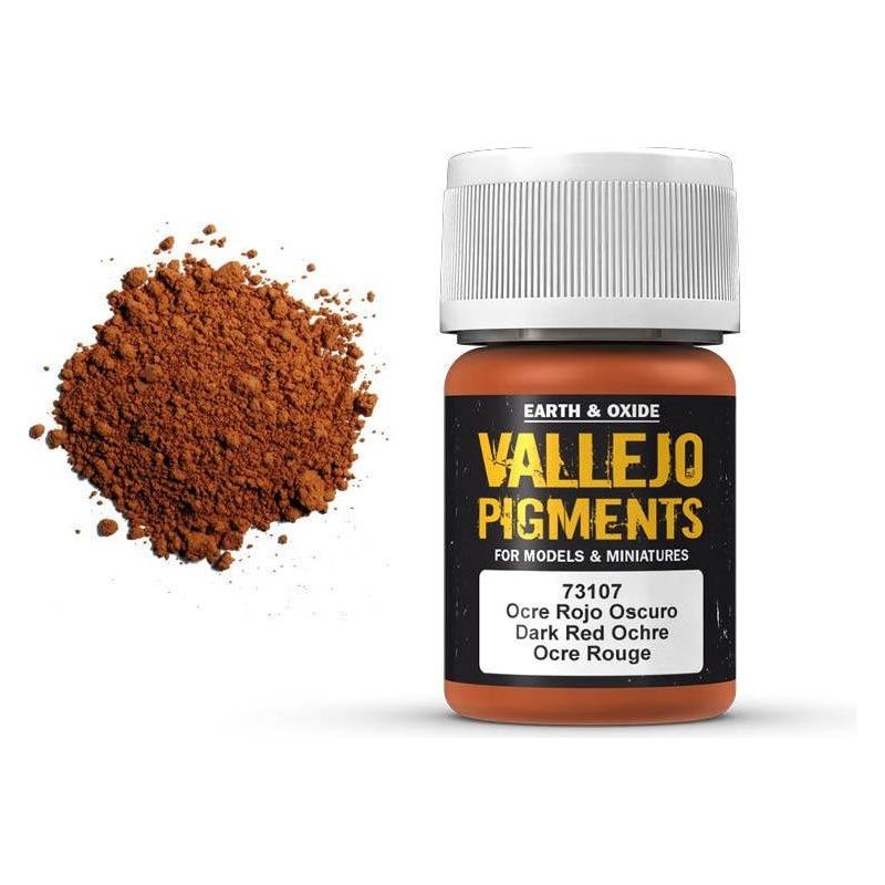 VALLEJO Pigments Dark Red Ochre 30ml
