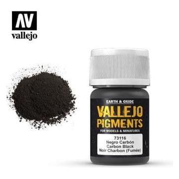 VALLEJO Pigments Carbon Black (Smoke Black) 30ml