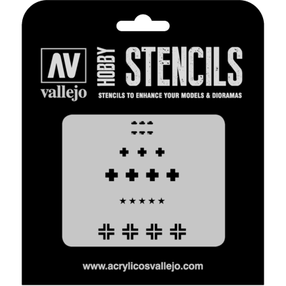 VALLEJO ST-AFV001 1/35 Assorted German WWII Tank Markings S