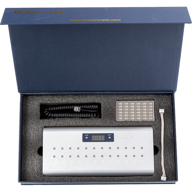 DCC CONCEPTS Cobalt Alpha Central Integrated 12-way Digital Switch