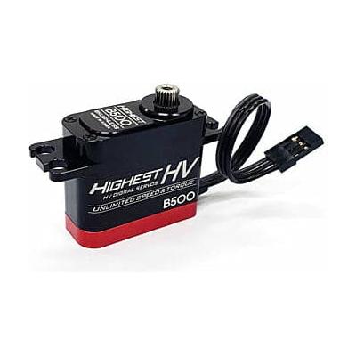 HIGHEST B500 Mini High End Performance Speed Brushless Servo for 1/12 Pan Car