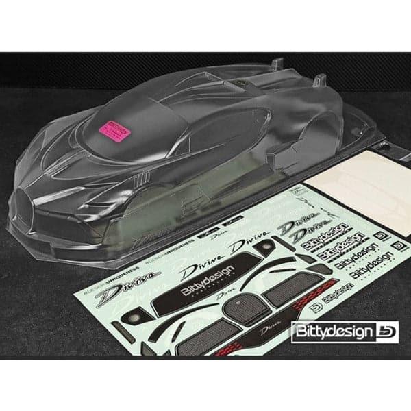 BITTYDESIGN 1/8 Divina Clear Body ARRMA Vendetta/Infraction