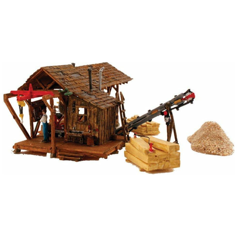 WOODLAND SCENICS HO Buzz's Sawmill