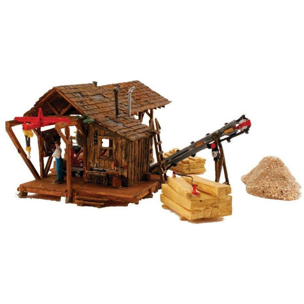 WOODLAND SCENICS HO Buzz's Sawmill