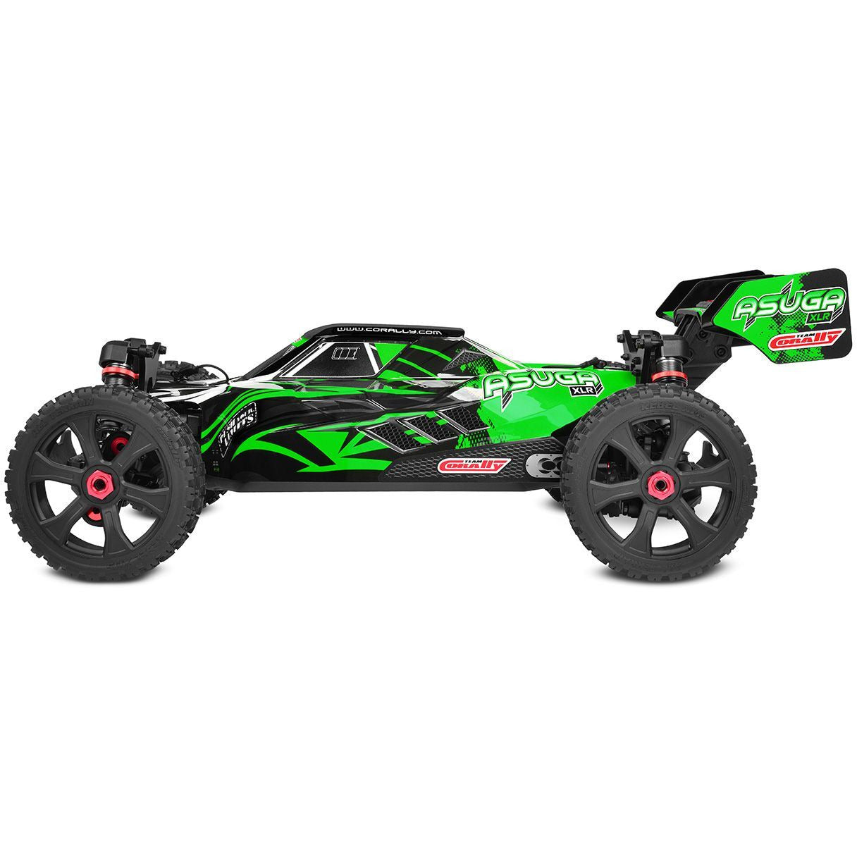 TEAM CORALLY Asuga XLR 6S - RTR - Green Brushless Power 6S - No Battery - No Charger