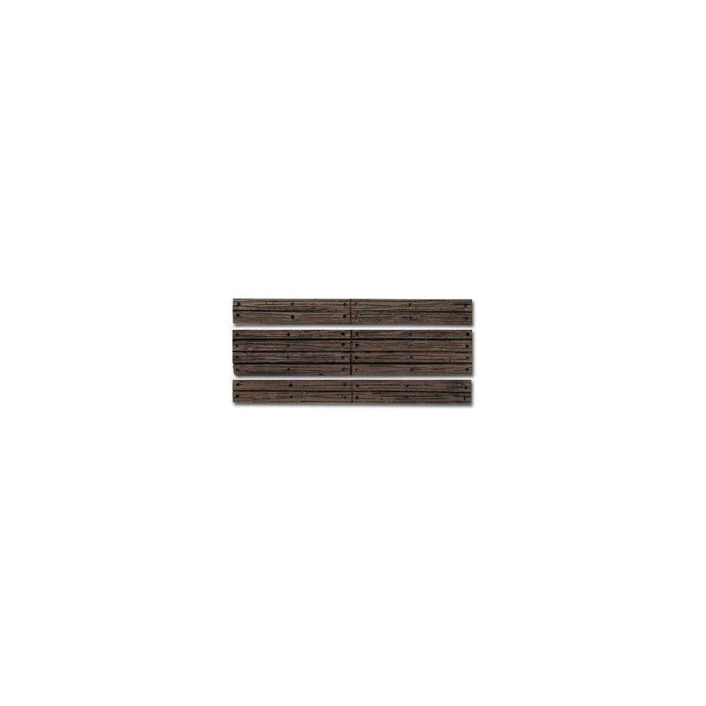WOODLAND SCENICS HO Wood Plank Grade Crossing