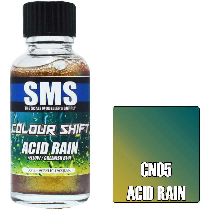 SMS Colour Shift Acid Rain (Yellow/Greenish Blue) 30ml