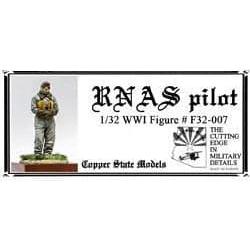 COPPER STATE MODELS 1/32 Royal Naval Air Service Pilot