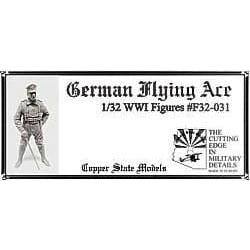 COPPER STATE MODELS 1/32 WWI German Flying Ace