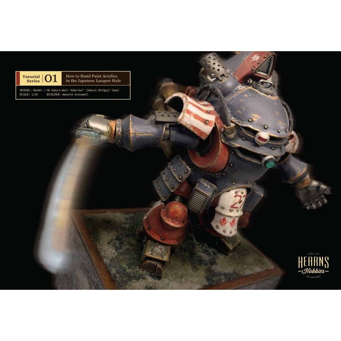 How to Hand Paint Acrylics - eBook