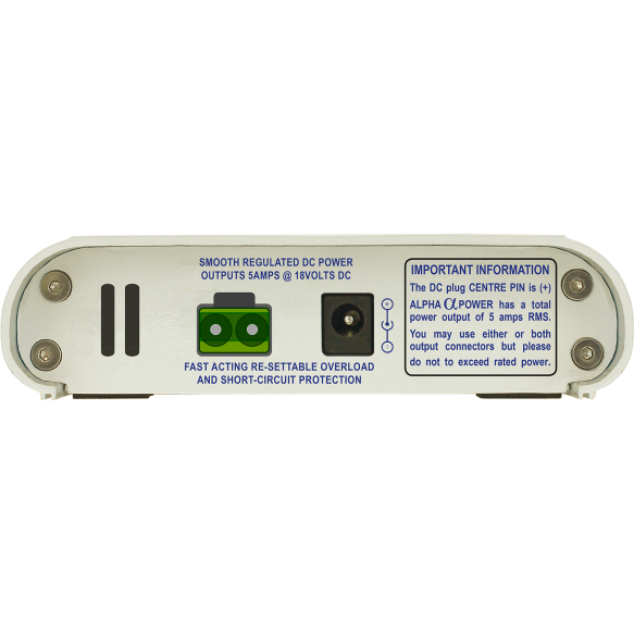 DCC CONCEPTS Cobalt Alpha Power 18V, 5 amp DC or DCC power supply