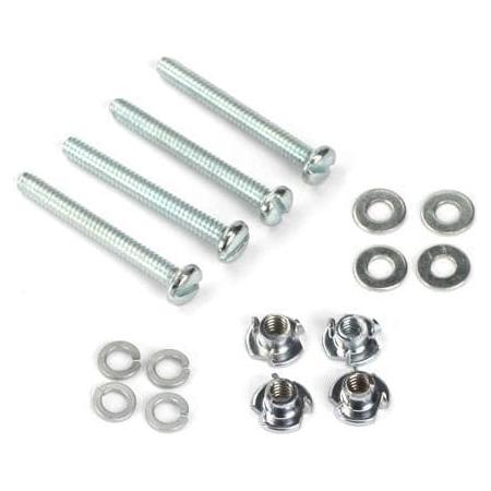 DUBRO DBR128 Mounting Bolts & Nuts 6-32x1-1/4" (4 Pcs per Pack))