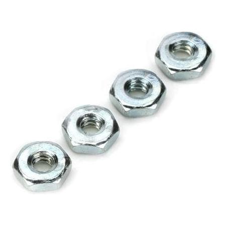 DUBRO DBR562 6-32 Steel Hex Nuts(4)