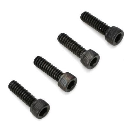 DUBRO 4-40 x 3/8 Inch Heavy Duty Cap Screws (4)