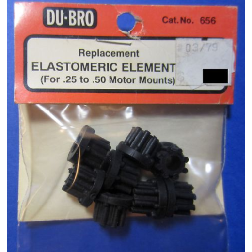 DUBRO DBR656 Rubber Engine Mounts