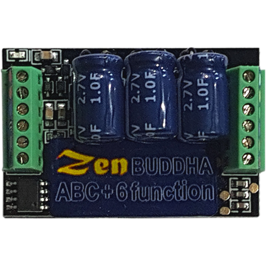 DCC CONCEPTS Zen Black "Buddha" Decoder: O and Large Scale