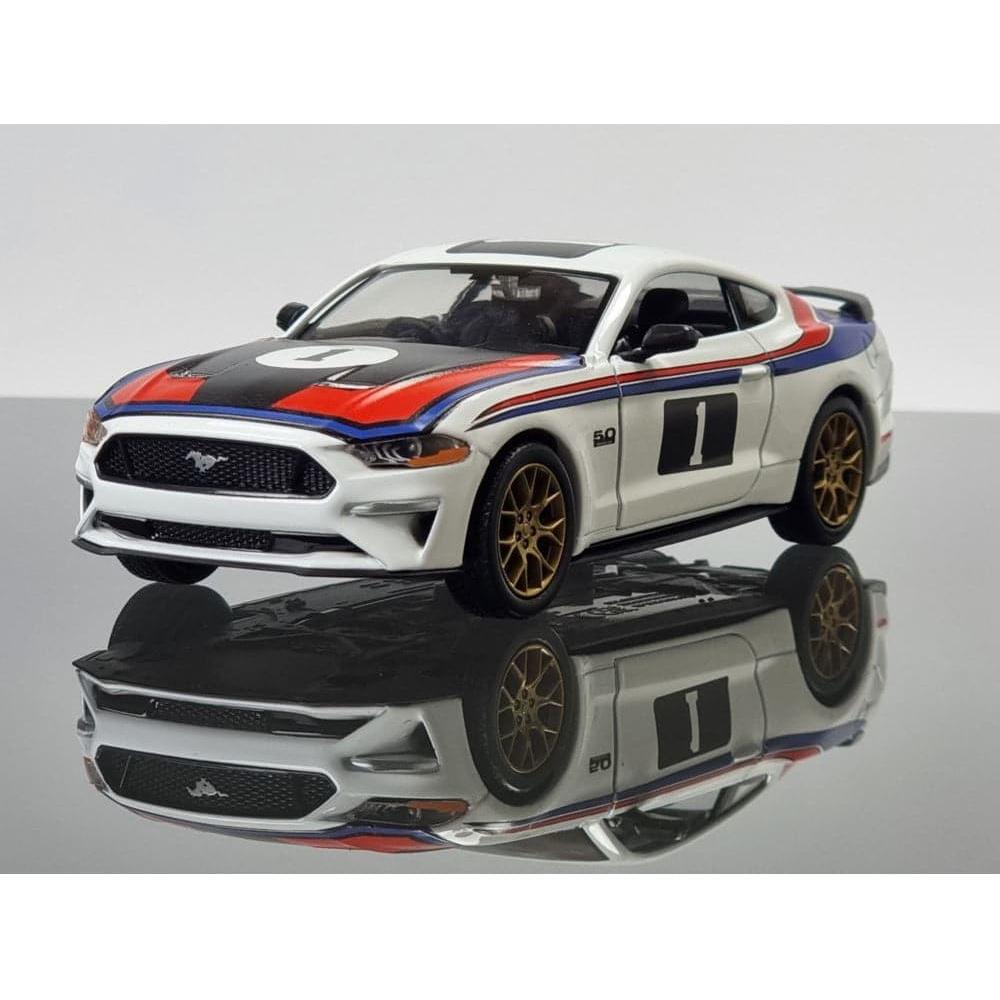 DDA 1/24 #1 Bathurst Special 2018 Mustang RHD Allan Moffat Retro (1977 40th Anniversary 1 - 2 Finish)