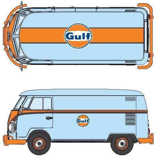DDA 1/24 Gulf VW Type 2 Delivery Van