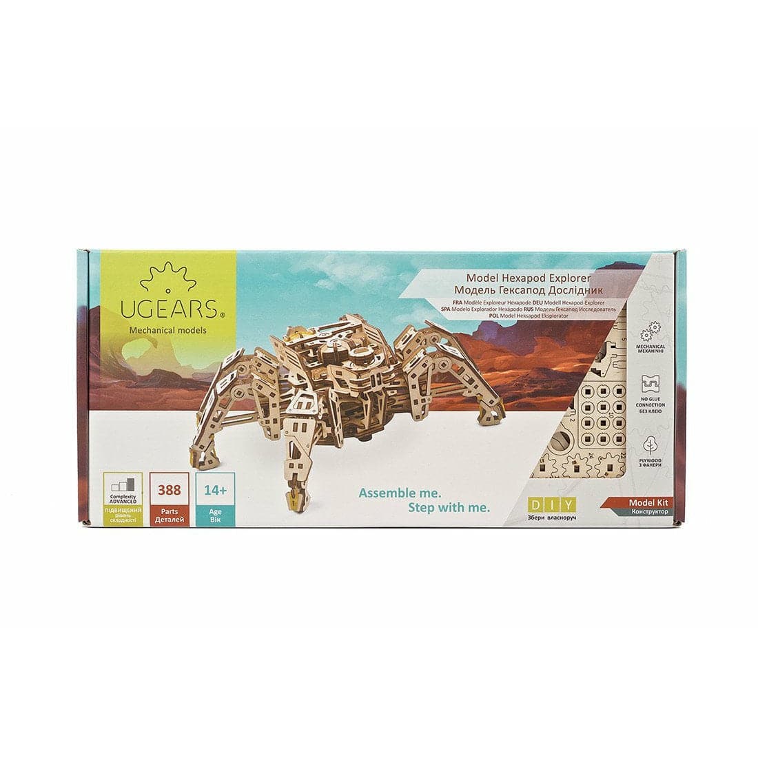 UGEARS Hexapod Explorer