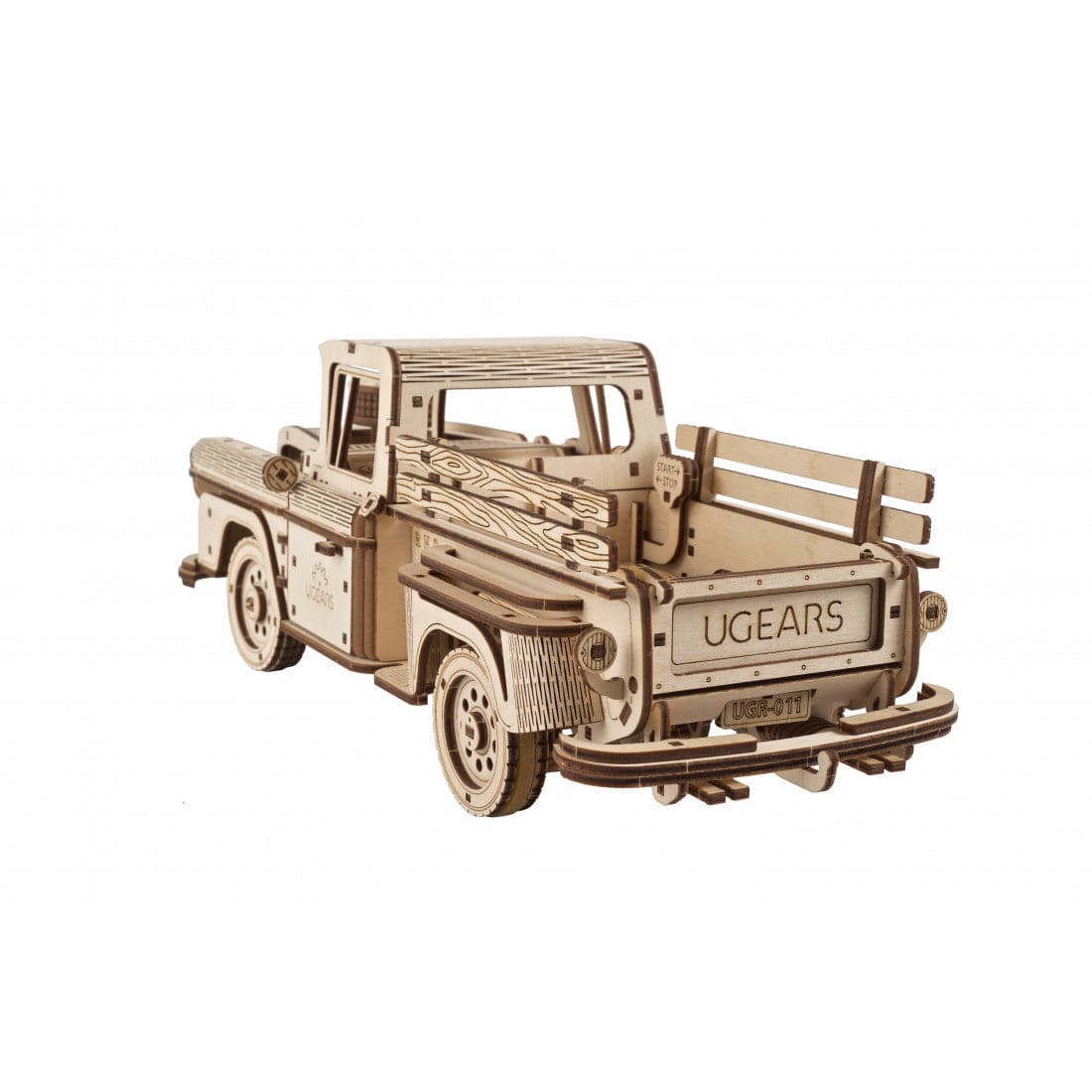 UGEARS Pickup Lumberjack Truck
