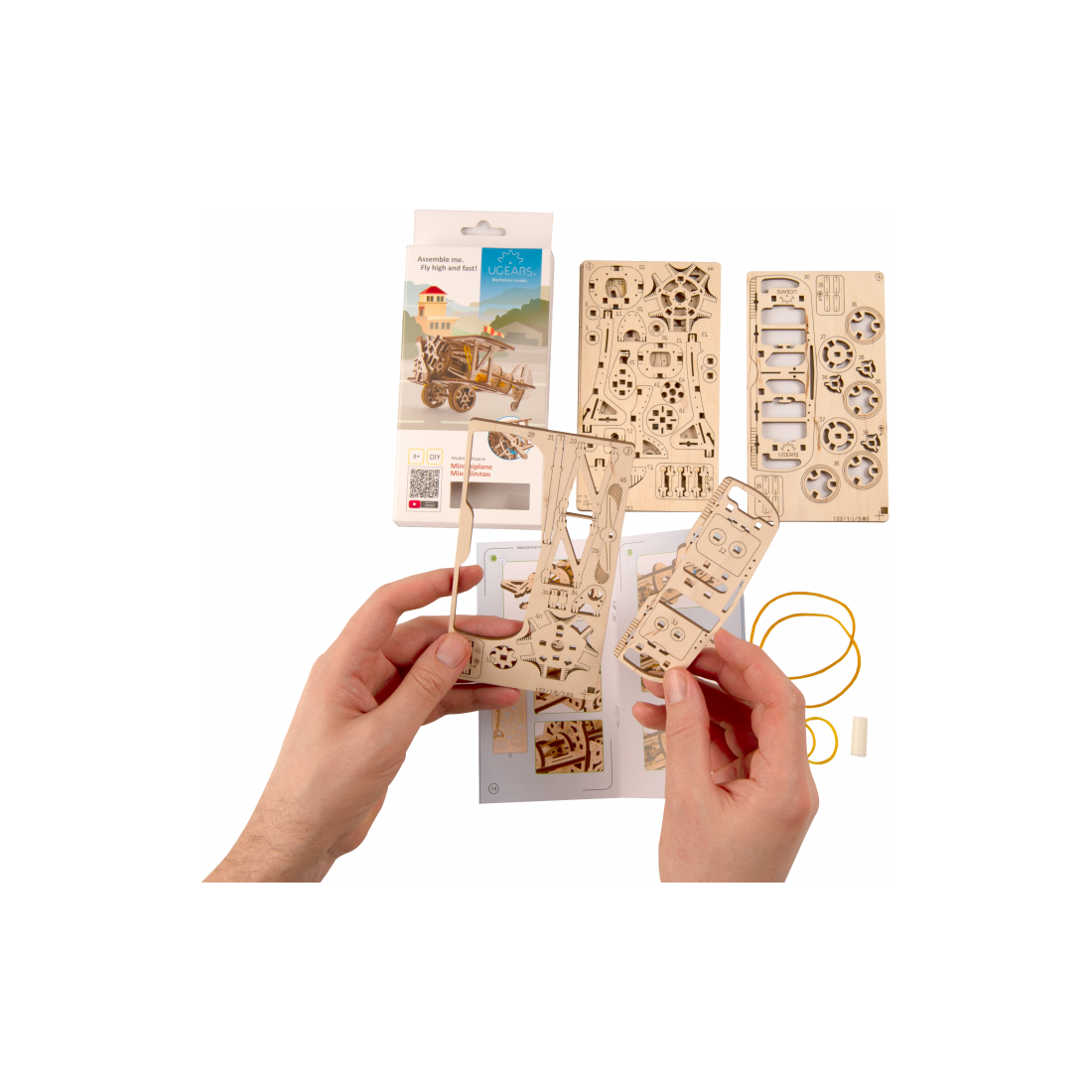 UGEARS Mini Bi-Plane