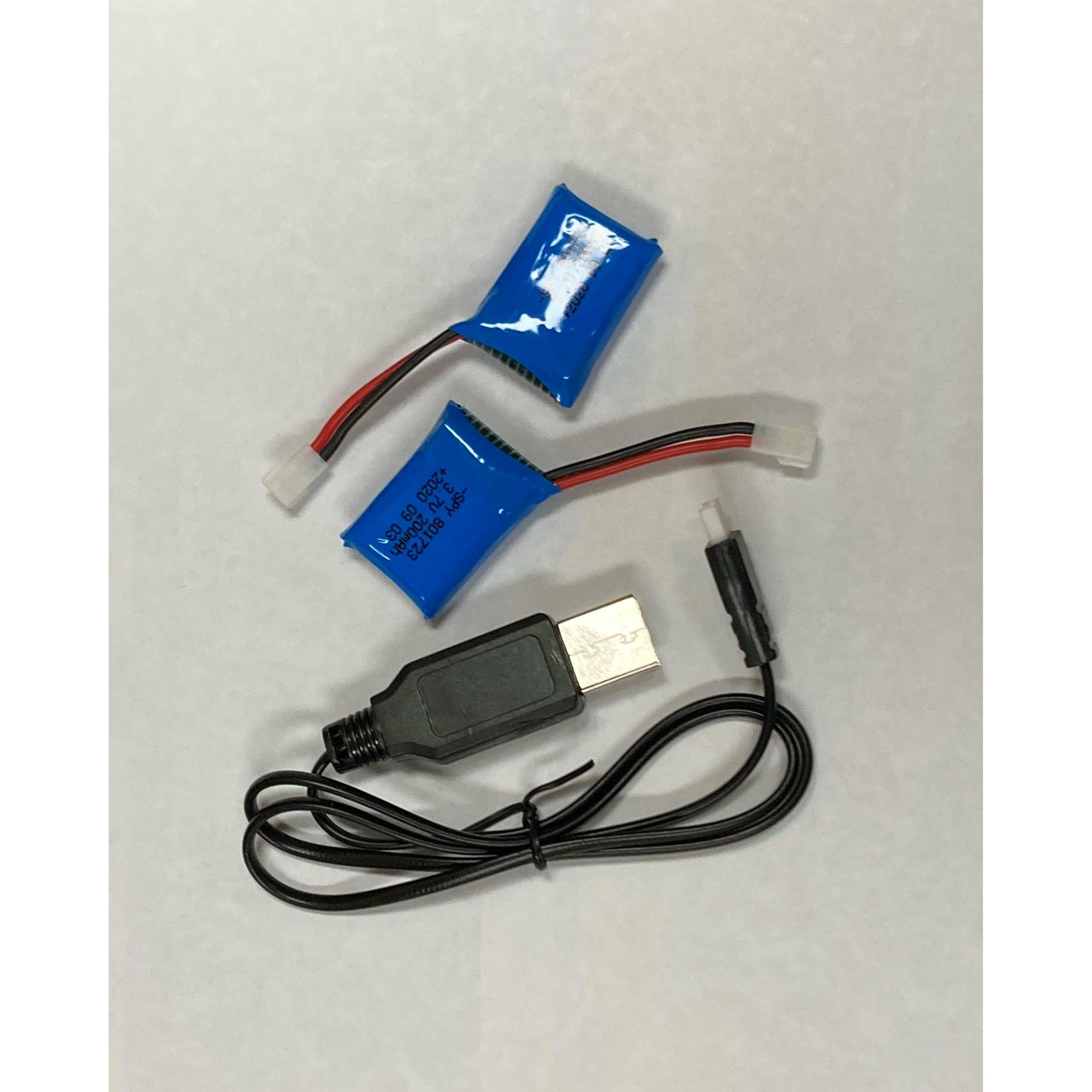 DANCING WINGS HOBBY 1S Micro Charger Combo-4 (1S 200mAh*2 +