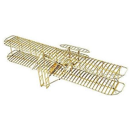 DANCING WINGS HOBBY VC01 Wright Flyer-I 500mm (Wood Box) 1/18