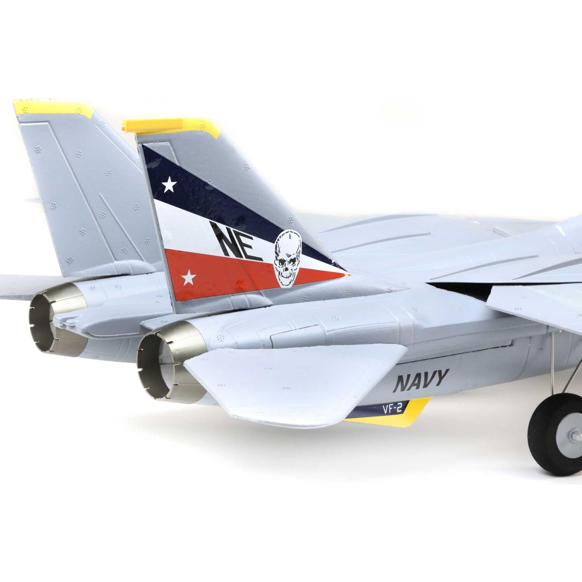 E-FLITE F-14 Tomcat Twin 40mm EDF Jet, BNF Basic, EFL01450