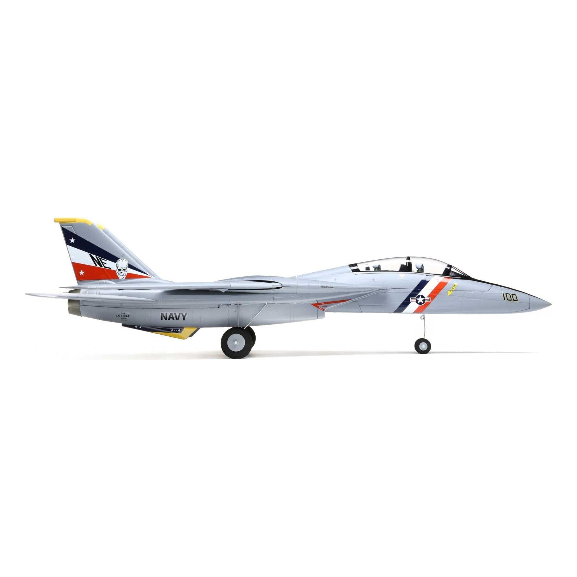 E-FLITE F-14 Tomcat Twin 40mm EDF Jet, BNF Basic, EFL01450