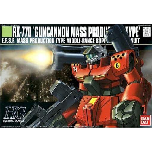 BANDAI 1/144 HGUC Guncannon Mass Production Type