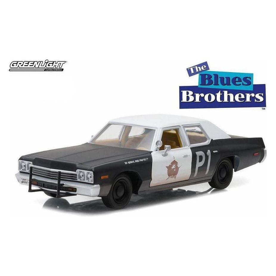 GREENLIGHT 1/24 1974 Dodge Monaco Blues Brothers Movie