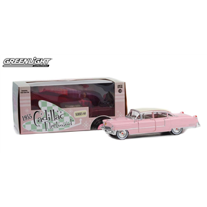 GREENLIGHT 1/24 1955 Cadillac Fleetwood Pink
