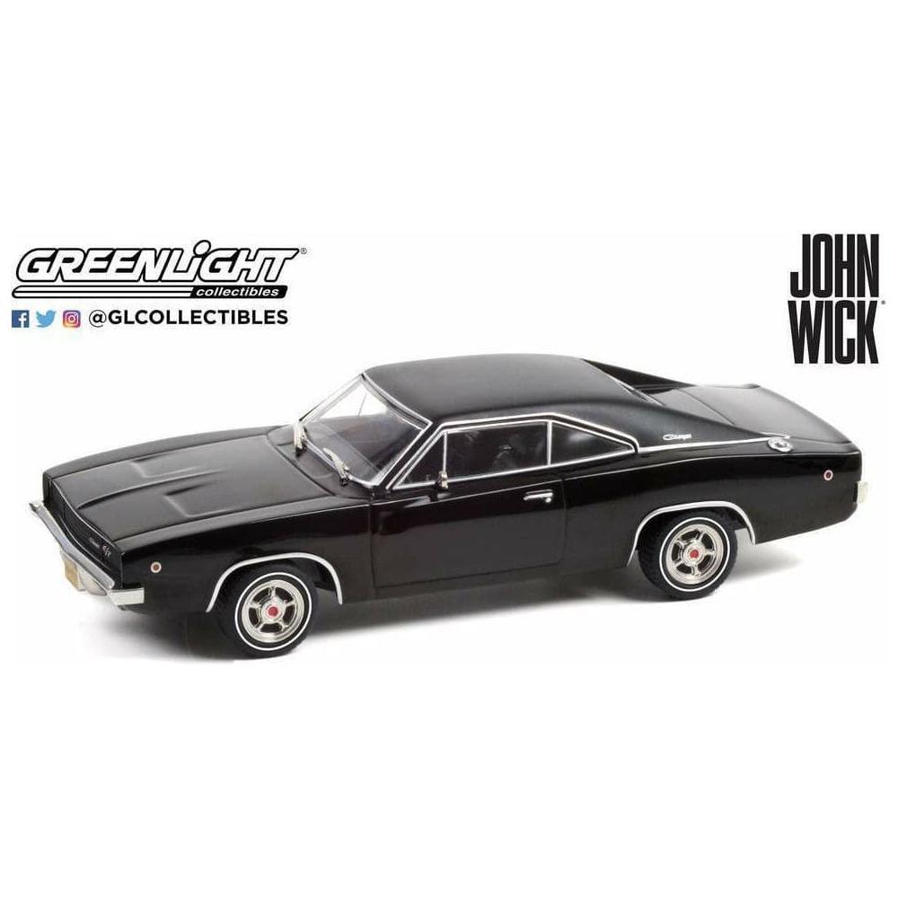 GREENLIGHT 1/43 John Wick (2014) 1968 Dodge Charger R/T