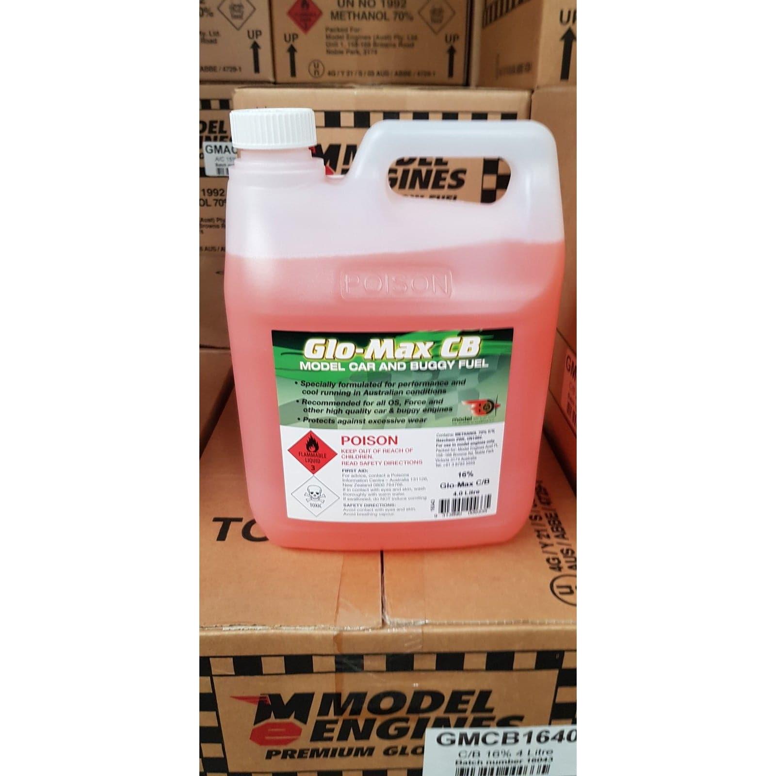 GLO-MAX Nitro Fuel 16% 4Lt