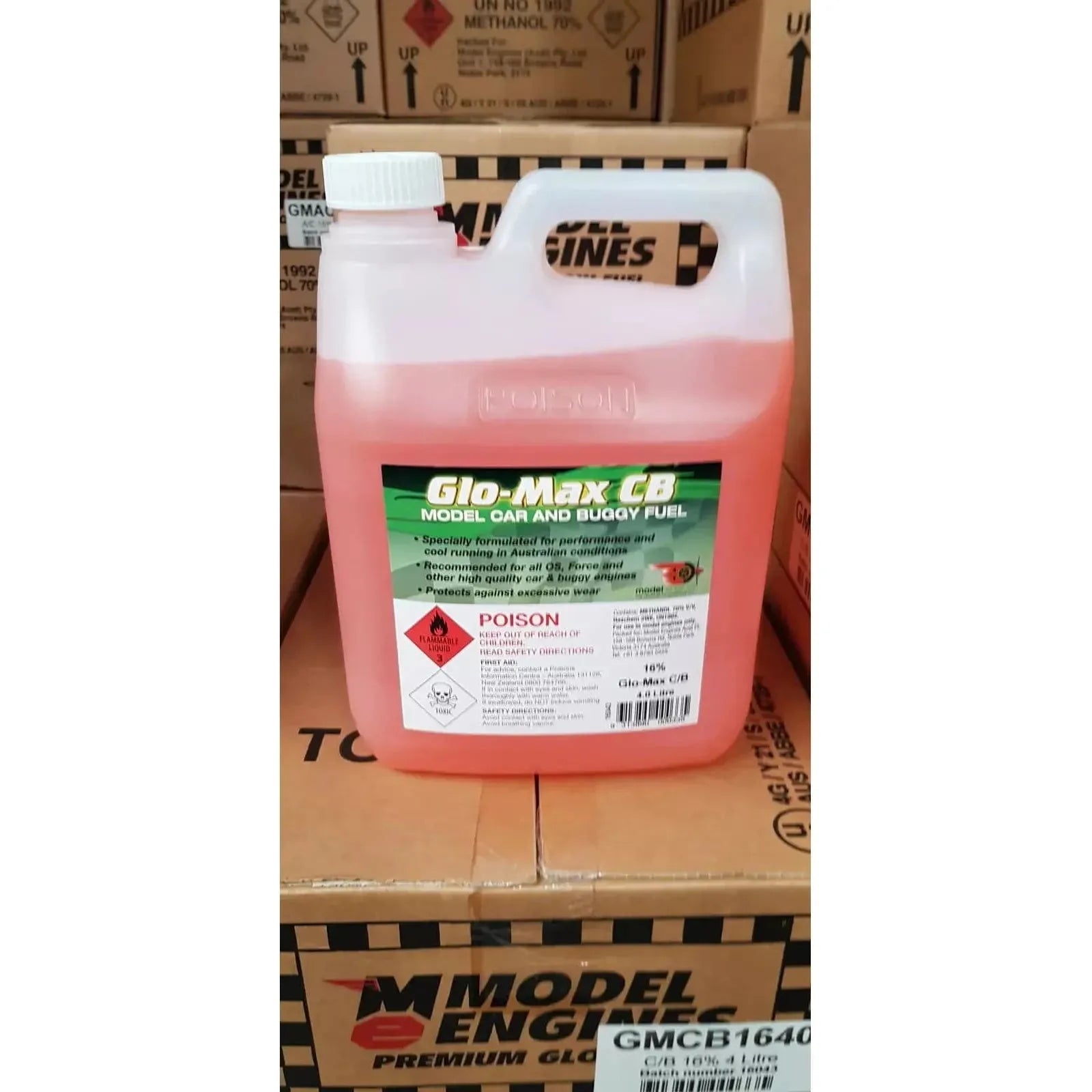 GLO-MAX CB Fuel 25% Nitro 4lt