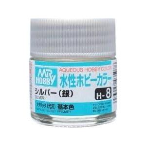 MR HOBBY Aqueous Metallic/Gloss Silver - H008 - Alternative