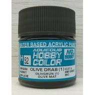 MR HOBBY Aqueous Semi-Gloss Olive Drab (1) - H052