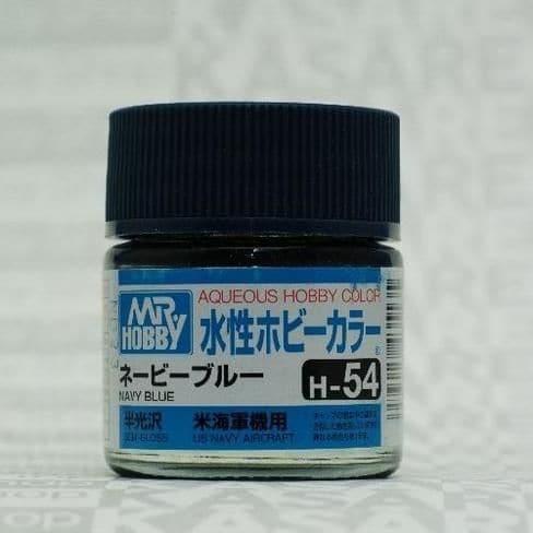 MR HOBBY Aqueous Semi-Gloss Navy Blue - H054