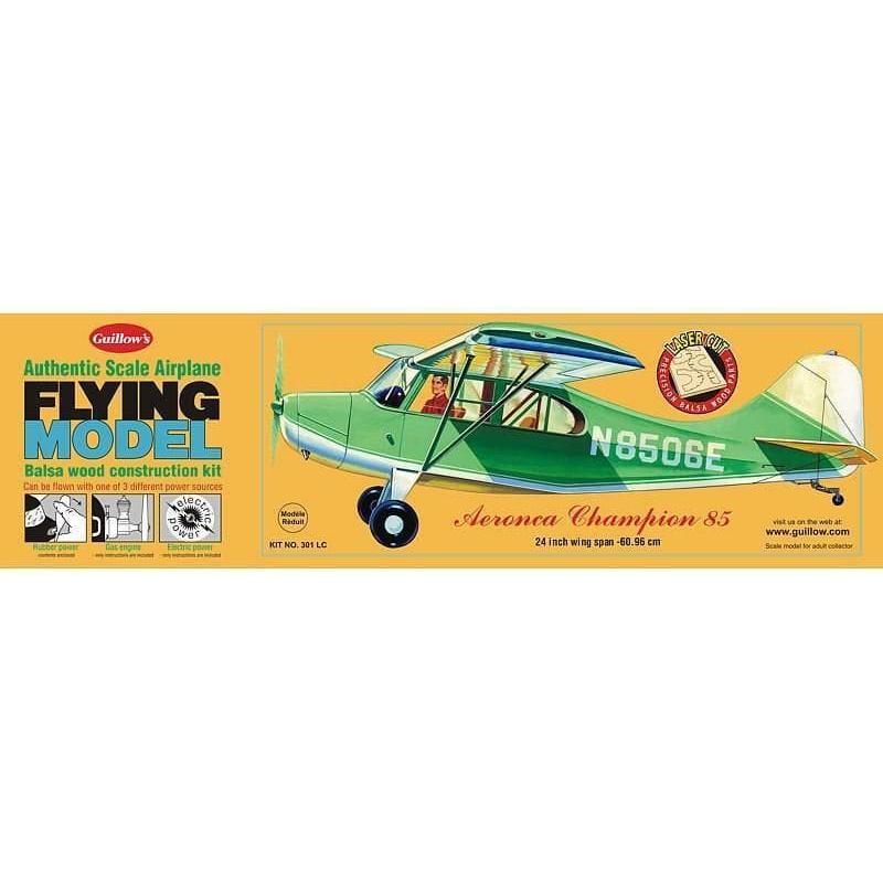 GUILLOWS Aeronca Champion Laser Cut Balsa Plane