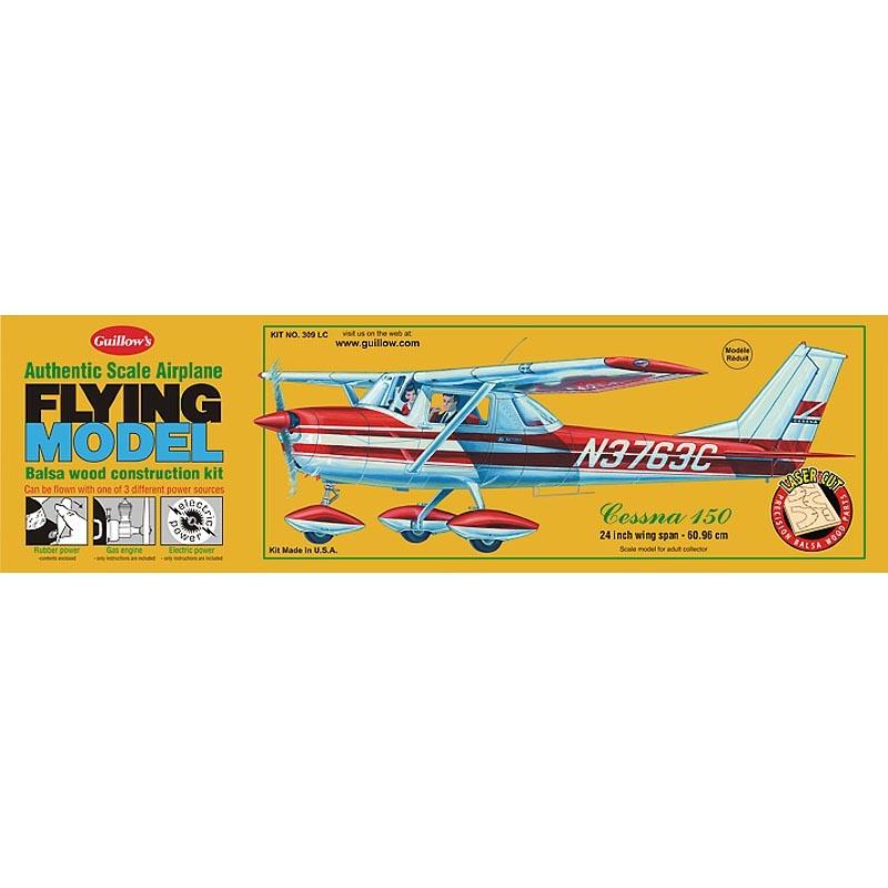 GUILLOWS 1/16 Cessna 150 Laser Cut