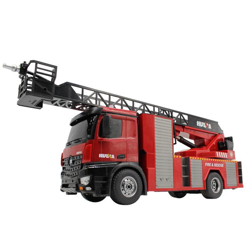 HUINA 1/14 RC Fire Truck with Hose & Fire Ladder