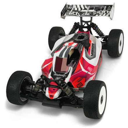 BITTYDESIGN Vision Clear 1/8 Buggy Body HB D819RS Pre-Cut