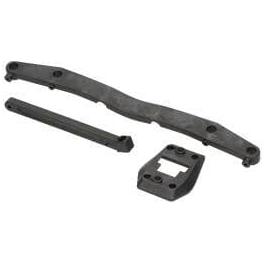 HB RACING Rear Brace and Body Mount/2 Speed Cover