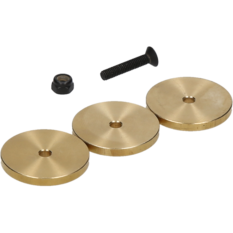 HB RACING Chassis Weights Set (3x9g / 1:8 Buggy)