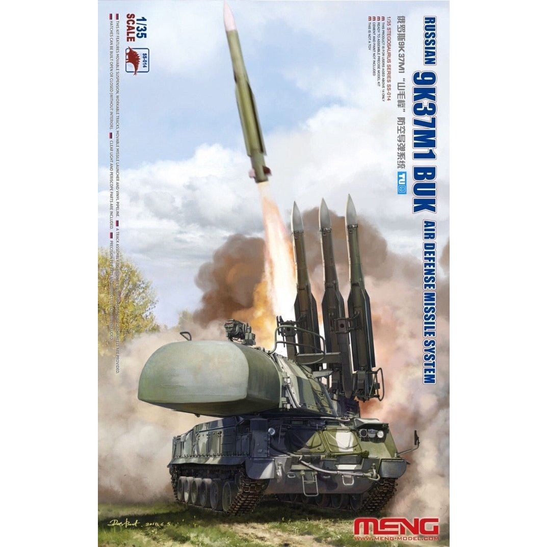 MENG 1/35 Russian 9K37M1 BUK Air Defense Missile System