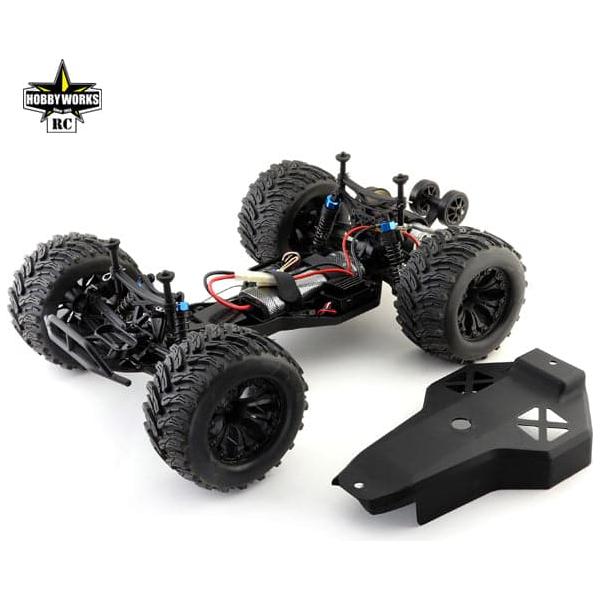 HOBBY WORKS Mud Digger V2 1/10 Brushed RC Monster Truck Blue