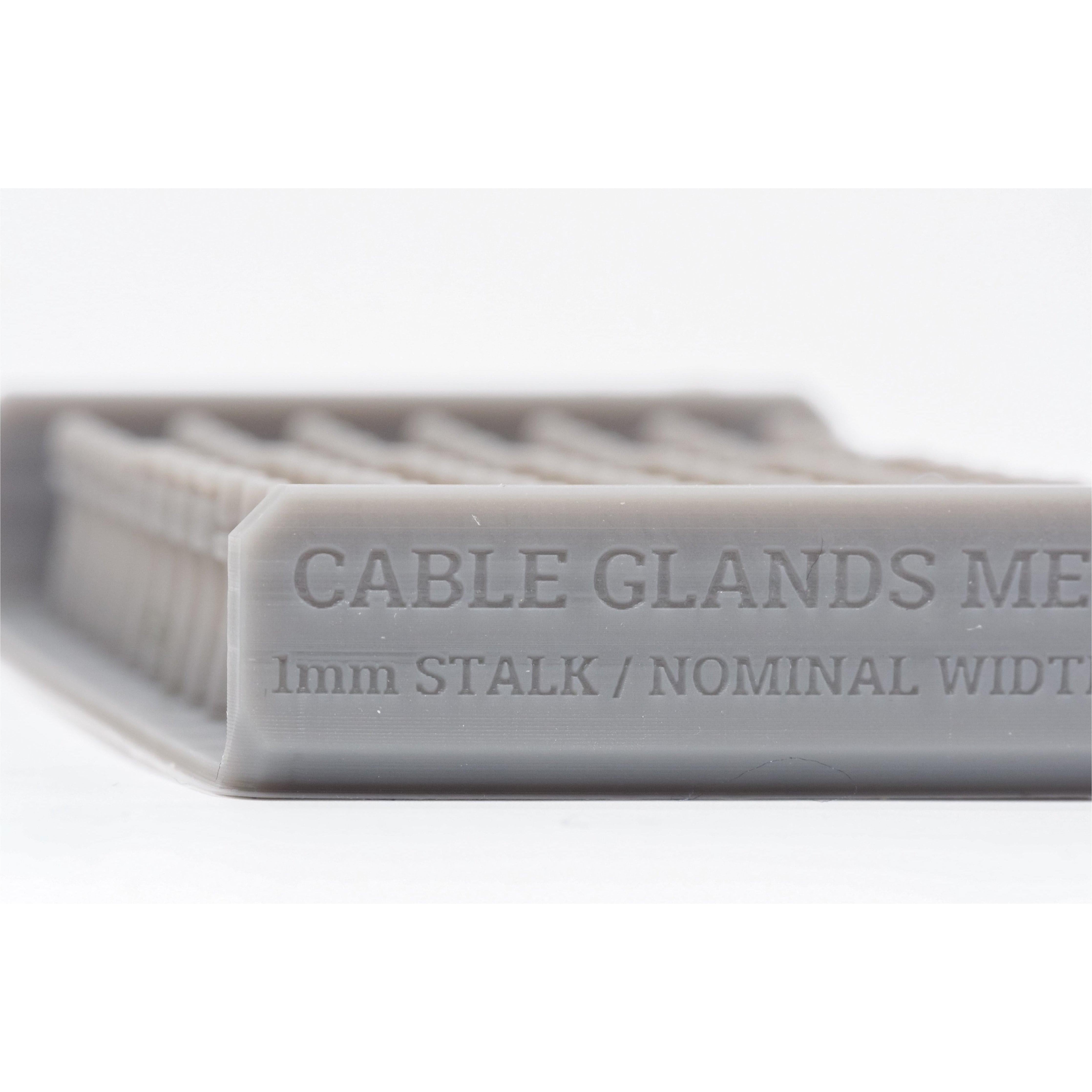 HWS Non-Scale 'ABB Style' Plastic Cable Glands Size: Medium