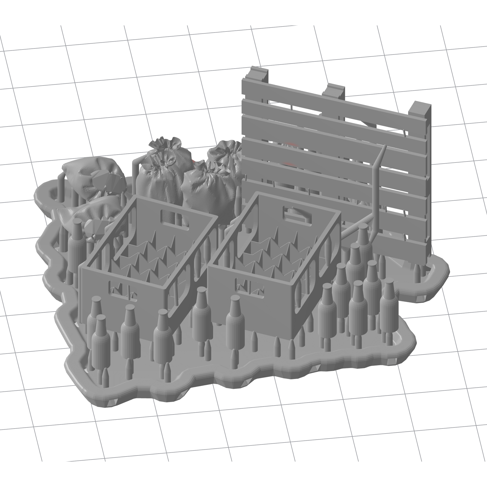 HWS 1/48 General Diorama Set 1