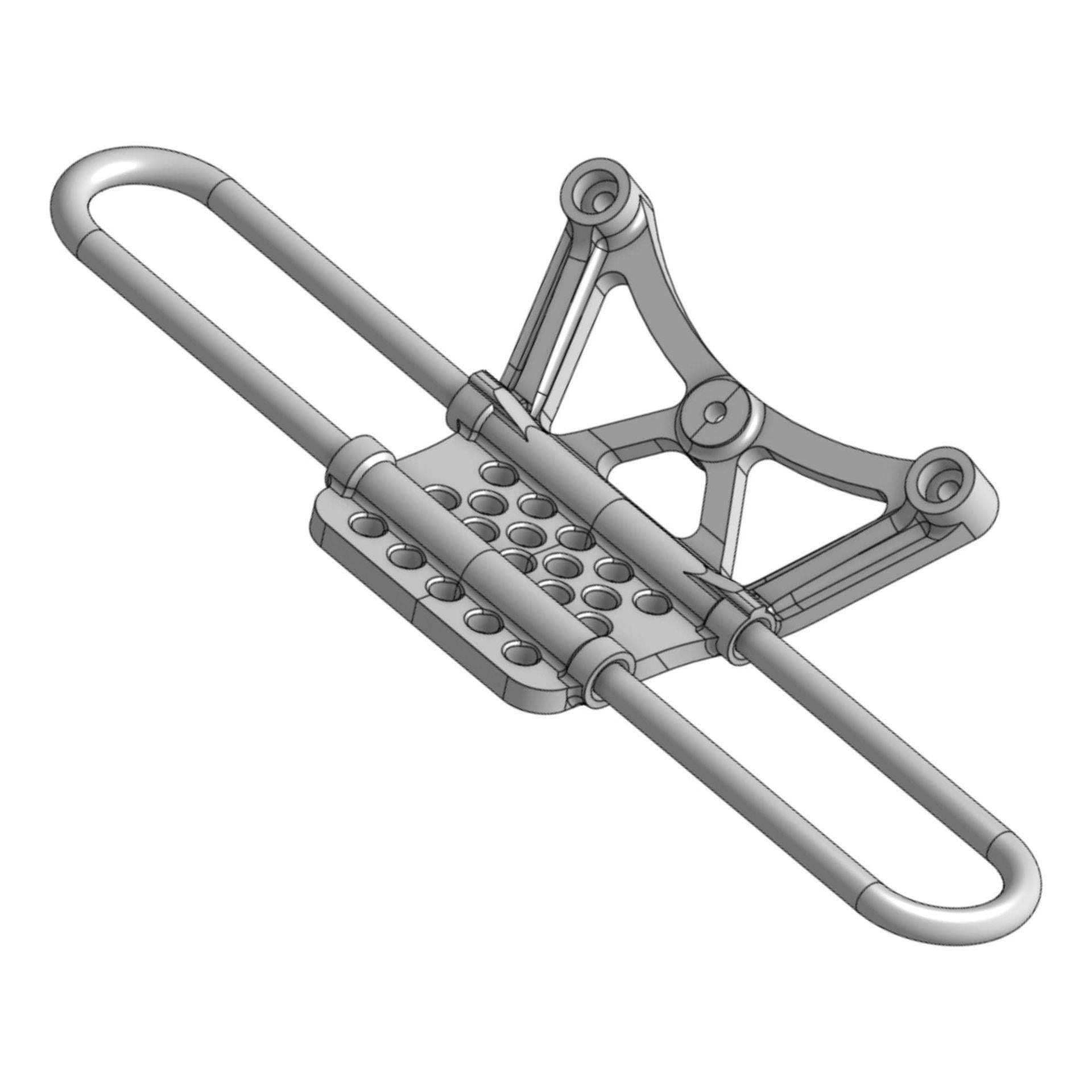 HWS HWS Replacement Front Bumper for Tamiya Grasshopper 1/1