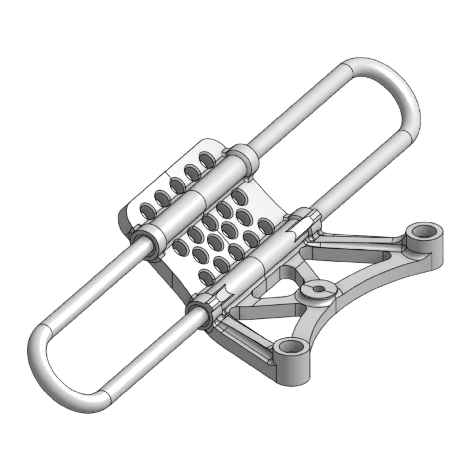 HWS HWS Replacement Front Bumper for Tamiya Grasshopper 1/1